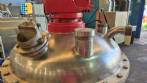 Tanque reator de press�o encamisado em inox 200 L