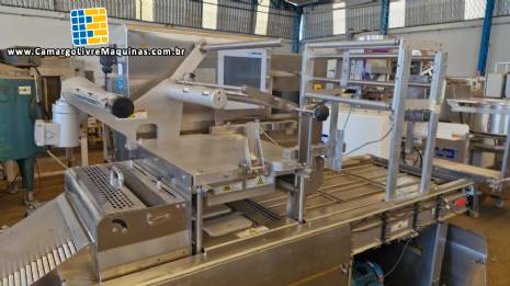 Embaladora termoseladora de bandejas autom�tica inox Multivac