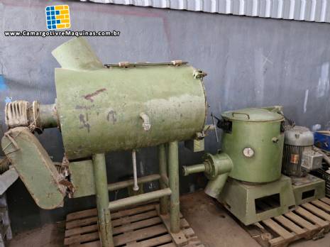 Misturador e resfriador de PVC Miotto