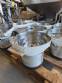 Posicionador alimentador panela vibratria em inox Brovind