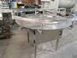 Mesa acumuladora giratria em ao inox Masipack 1200 mm