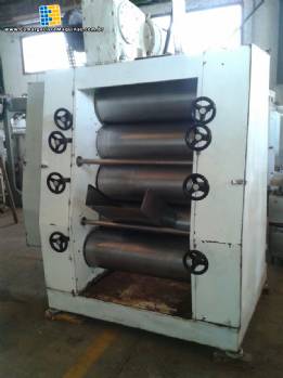 Cilindro refinador moinho de rolos em a�o inox para chocolates massas