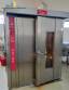 Forno rotativo em inox com carrinho duplo Supremax � g�s