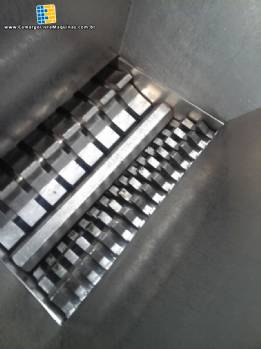 Triturador para alimentos em a�o inox