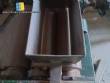 Moinho refinador de rolos em ao carbono 250 mm 3 cilindros