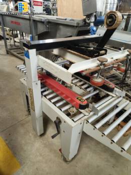 Fechadora seladora de caixa de papel�o Strapack