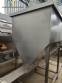 Silo de armazenamento ensacadeira em inox com rosca transportadora sada 2000 litros