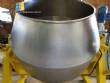 Drageadeira tipo betoneira lisa basculante em inox Bravaeco 500 litros