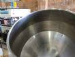 Drageadeira tipo betoneira lisa basculante em inox Bravaeco 500 litros