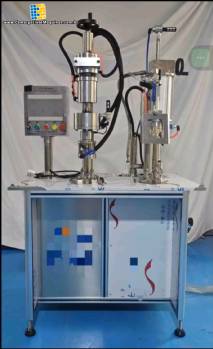 Envasadora de aerossol bag on valve 800 a 1200 frascos por hora