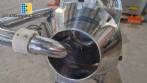Drageadeira em a�o inox com insuflador de ar quente e com aletas taliscas JHM 25 litros