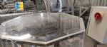 Rosqueadeira rosqueadora com alimentador de tampas Tecnoenvase