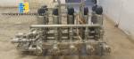 Manifold cluster de v�lvulas sanit�rias em inox Alfa Laval / Tetra Pak para latic�nios leite l�cteos bebidas