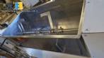 Misturador de p�s 250 L horizontal em a�o inox