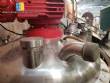 Reator de presso em ao inox encamisado 200 litros