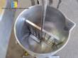 Tacho cozinhador encamisado a g�s basculante em inox 100 litros