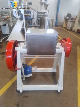 Misturador masseira sigma basculante em ao inox Alic 50 litros