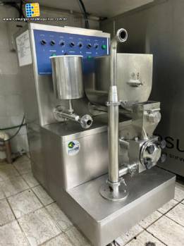 Dosador incorporador de recheios l�quido e s�lidos em sorvetes Polo Sul