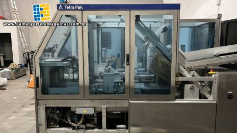 Empacotadora encaixotadora automtica de embalagens cartonadas Tetra Pak Cardboard Packer