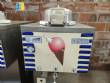 Produtora de sorvete gelato italiano em inox Frigomat 80 / 100 litros