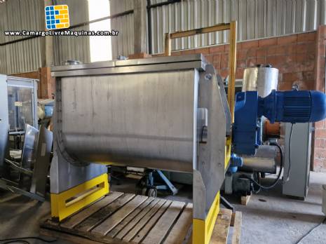 Misturador ribbon blender 1000 L Bravaeco