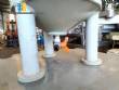 Tanque misturador em polipropileno laboratrio 50 litros Master Pump