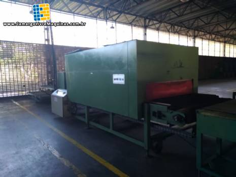 Embaladora t�nel de encolhimento para 50 kg Weldotron