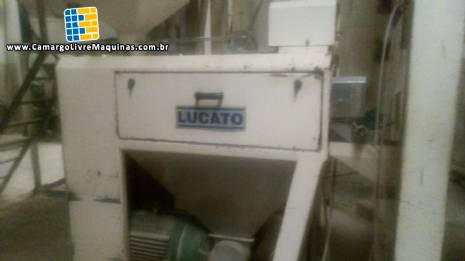 Linha para beneficiamento de arroz 3.000 kg Lucato