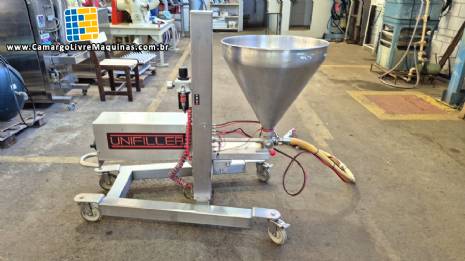 Dosador dosadora em inox de bolos recheios  para massas cremosas moles Unifiller