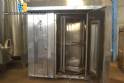 Forno rotativo a g�s em a�o inox Hypolito