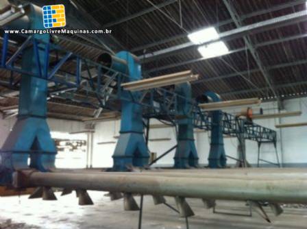 T�nel de aquecimento com calorificos