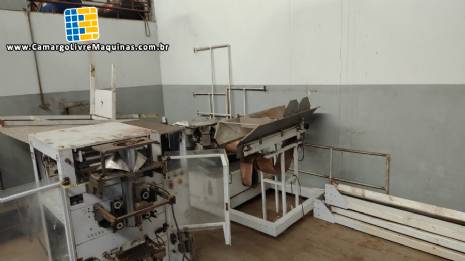 Embaladora empacotadora multi cabe�a Fabrima 14 cabe�as Flexibag