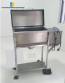 Misturador ribbon blender em inox para p�s 50 litros