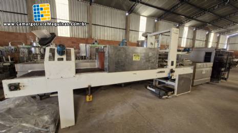 Enfardadeira autom�tica para garrafas e frascos Rodighero