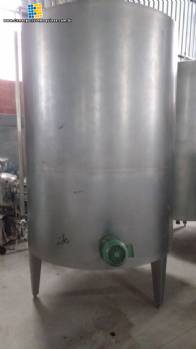 Tanque para 3.000 L em a�o inox Brasholanda
