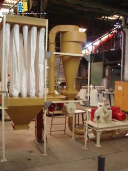 Sistema moagem de a��car e filtro Netzsch