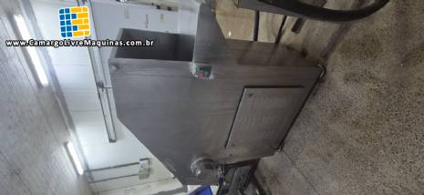 Quebrador cortador de blocos de carnes pescados frutas produtos congelados Ibrasmak