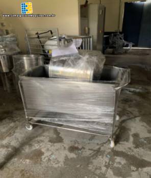 Carrinho para transporte de materiais bloco 5