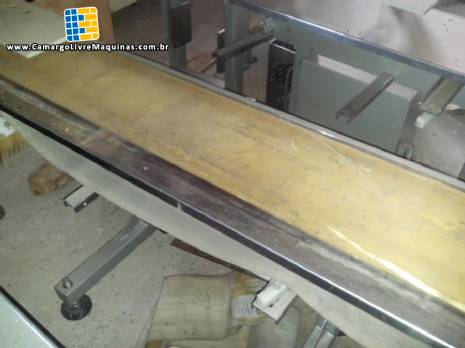 Esteira transportadora em a�o inox