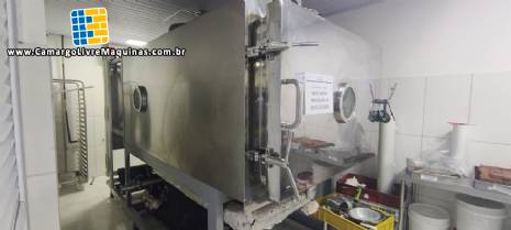 Liofilizador m�quina de liofiliza��o para frutas em inox para 50 kg a 60 kg