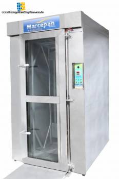 Forno g�s / � lenha  estacion�rio rotorturbo Marcepan - Nova