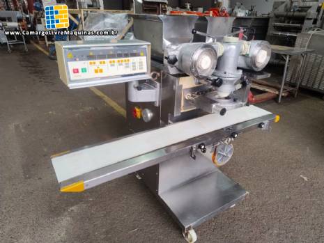 Formadora modeladora salgados e doces recheados Rheon