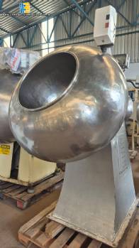 Drageadeira lisa em a�o inox Incapi 250 litros