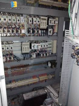 Silos com estrutura para recep��o armazenagem e transporte de farinha e a��car