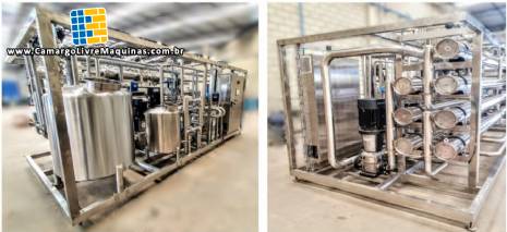 Sistema de filtrao concentrao por membrana 15.000 L h Padroniza