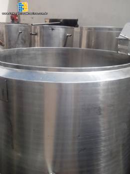 Tanque em a�o inox