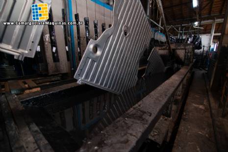 Linha completa para pintura industrial Erzinger