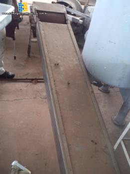 Esteira transportadora em a�o inox