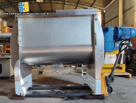 Misturador ribbon blender 1000 L Bravaeco