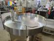 Mesa girat�ria alimentadora em inox para frascos potes Levapack 1200 mm